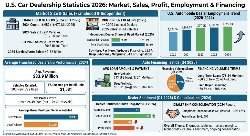 car dealership statistics