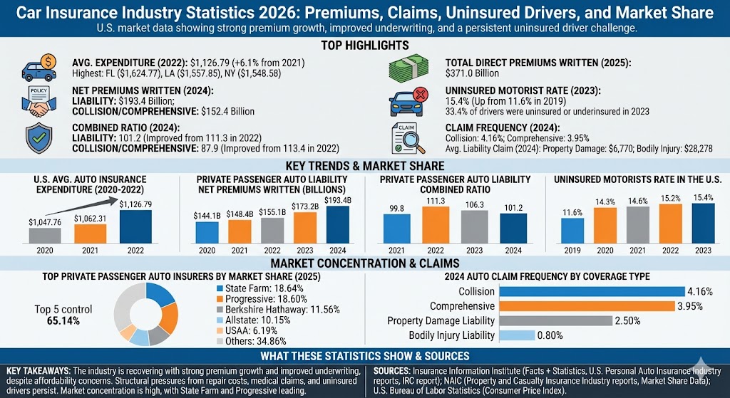 car insurance industry statistics