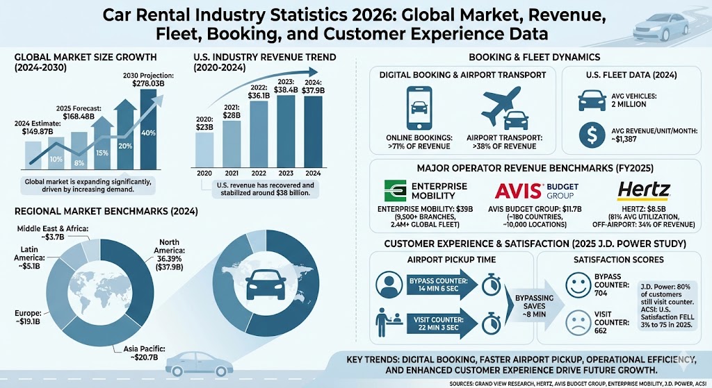 car rental industry statistics