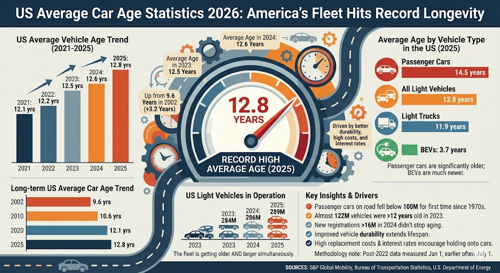 us average car age statistics